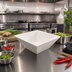 Thumbnail image #2 for Prestige 6-Inch Square 24 oz. White Porcelain Asian Soup Bowl