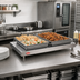 Thumbnail image #2 for Hatco Glo-Ray 18-Inch Freestanding Heated Shelf, 7-3/4-Inch Deep, Stainless Steel Top