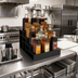 Thumbnail image #2 for Countertop 12-Section Bottle Holder Organizer