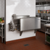Thumbnail image #2 for Legion TWSWC-40 40-Gallon Direct Steam Tilting Wall-Mount Steam Kettle