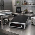 Thumbnail image #2 for Hatco IRNG-BXC1-14 Countertop Single-Burner Induction Buffet Warmer, Rotary Controls, Digital Time & Temperature Display, 1440W