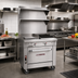 Thumbnail image #2 for Southbend Platinum Heavy Duty 32-Inch Gas Range with 16-Inch Griddle and 16-Inch Charbroiler, Cabinet Base