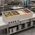 Thumbnail image #2 for Vollrath 36474HD Four-Well Drop-In Hot Food Well Unit, 240V, Wet Operation, Infinite Controls