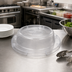 Thumbnail image #2 for American Metalcraft Universal Clear ABS Round Plate Cover for 10 to 11-1/2 Inch Plates