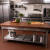 Thumbnail image #2 for Boos Block American Black Walnut Edge Grain Kitchen Countertop, 132 x 48 x 2-1/4 Inches, Varnique Finish