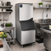 Thumbnail image #2 for Maxx Ice Intelligent Series 60 Inch Wide Half Dice Modular Ice Machine with 470 lb Storage Bin