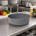 Thumbnail image #2 for American Metalcraft Del Mar Gray ABS Plastic Serving Bowl, 80 oz., 10-Inch Round