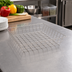 Thumbnail image #2 for American Metalcraft Square Stainless Steel Wire Grid Serving Basket, 12 x 12 x 2 Inches