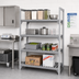 Thumbnail image #3 for Camshelving Premium 18-Inch x 54-Inch 4-Shelf Vented and Solid Polymer Shelf Kit