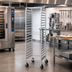 Thumbnail image #2 for Dinex Econoline End-Loading Aluminum Pan Rack for 20 18 x 26 Inch Trays