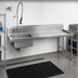 Thumbnail image #2 for Advance Tabco Straight Soil Right Dishtable with Pre-Rinse Sink, 107 Inch, 14 Gauge 304 Stainless Steel
