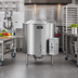 Thumbnail image #2 for AccuTemp Edge Series™ 40-Gallon Gas Stationary Kettle with 2/3 Jacket and 316 Stainless Steel Liner