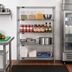 Thumbnail image #2 for Quantum 48 in. x 30 in. x 54 in. Stationary 4-Shelf 304 Stainless Steel Wire Shelving Starter Kit