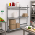 Thumbnail image #2 for New Age 21-Inch Deep x 72-Inch High Common Upright for 18-Inch Cantilever Shelving
