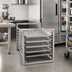 Thumbnail image #1 for Channel Manufacturing Knock-Down Aluminum End-Load Bun Pan Rack for Reach-In Refrigerators, 10-Pan Capacity