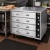 Thumbnail image #2 for Hatco HDW-2R2 Freestanding Four-Drawer Split Drawer Warmer with Thermostatic Controls