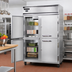 Thumbnail image #2 for Continental Refrigerator 2FNSAPTHD Two-Section Pass-Thru Freezer with Half-Height Solid Doors