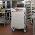 Thumbnail image #2 for Metro C5 6 Series Mobile Half-Height Heated Holding Cabinet with Solid Doors and Universal Wire Slides