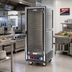 Thumbnail image #2 for Metro C5 3 Series Full Height Mobile Heated Holding Cabinet with Clear Polycarbonate Door and 35 Pan Capacity