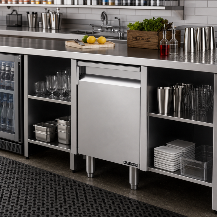 Product image #2 for Glastender ACB-12 12-Inch Single-Door Underbar Add-On Cabinet Base
