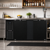 Thumbnail image #2 for Continental Refrigerator BB69N 69-Inch Front-Breathing Two-Door Refrigerated Back Bar Cooler