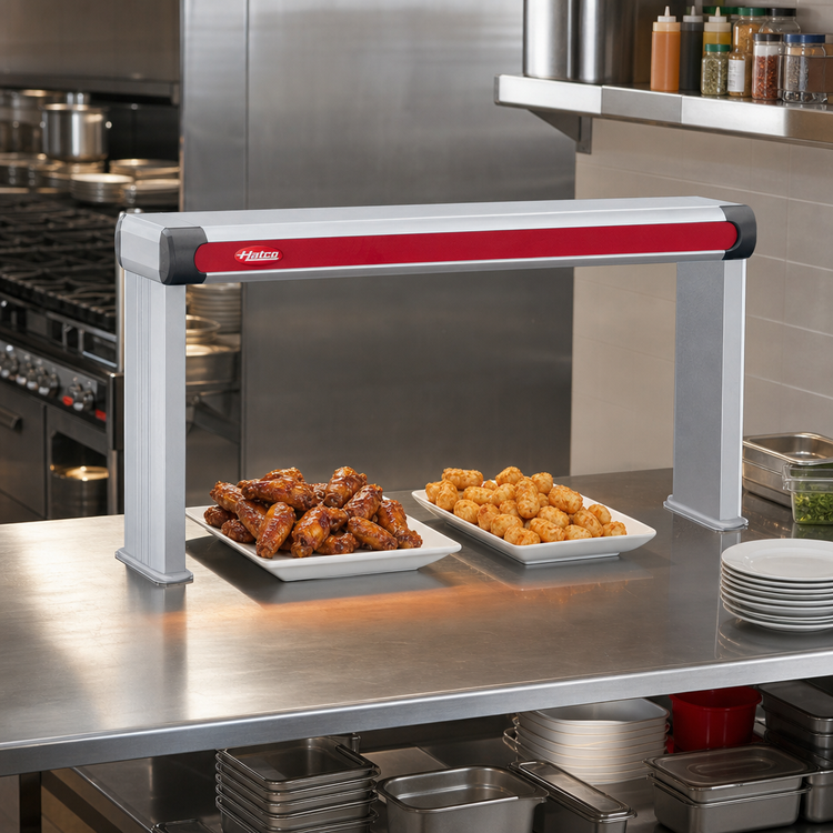 Product image #2 for Hatco Glo-Ray GR2AH-24 Designer Single Infrared Strip Heater with Tubular Metal Heating Rod, 27-1/2 Inch Wide, Unlighted