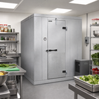 Thumbnail image #2 for Kolpak Kold-Front KF8-0610-CR Indoor Walk-In Cooler with Floor and Pre-Charged Remote Refrigeration, Nominal 6 ft. x 10 ft. x 8 ft. 6 in.