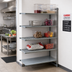 Thumbnail image #2 for Cambro Camshelving Basics Plus 21-Inch Deep x 54-Inch Long x 84-Inch High 5-Shelf Vented and Solid Add-On Polymer Shelving Unit