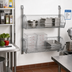 Thumbnail image #2 for Quantum Cantilever Basket Wall-Mount Kit with 2 Wire Baskets, 36