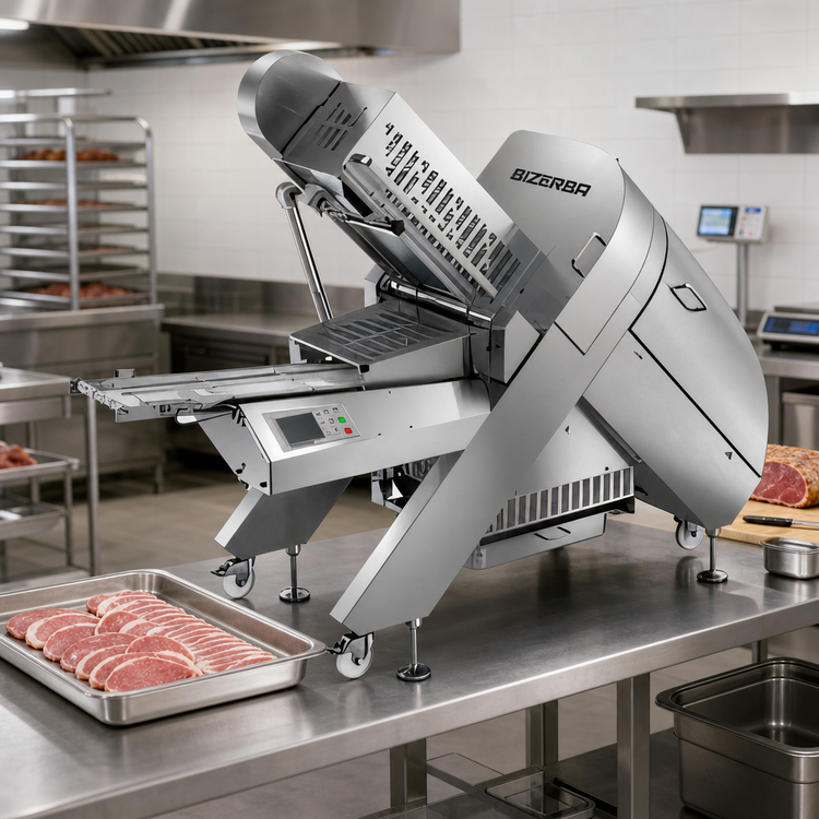 Product image #2 for Bizerba A560-W Industrial Portioning Slicer with 16.5 Inch Blade and Integrated Scale