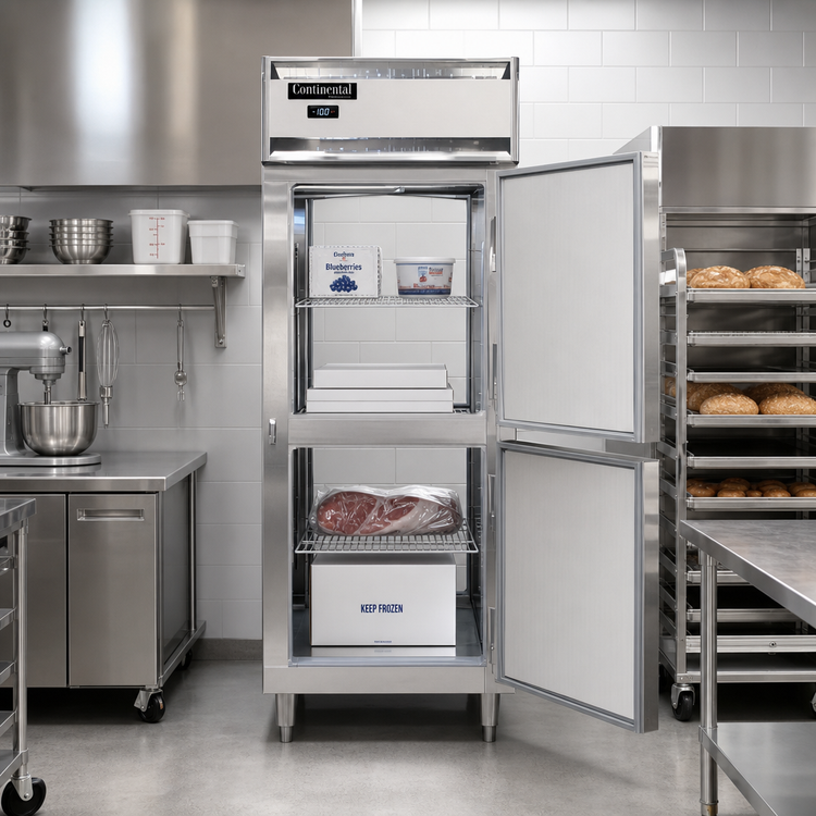 Product image #2 for Continental Refrigerator Designer Line D1FENSSPTHD One-Section Wide Pass-Thru Freezer