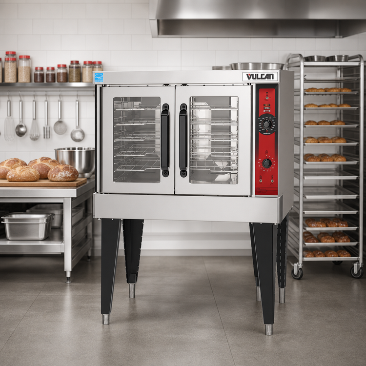 Product image #3 for Vulcan Electric Single-Deck Bakery-Depth Convection Oven with Computer Controls, 5-Pan Capacity