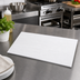 Thumbnail image #2 for Rectangular Melamine Faux Slate Serving Platter, 21-1/2 x 13 Inch, White