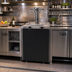 Thumbnail image #2 for Pro-Line E-Series Dual Temperature Wine Cooler Dispenser, One Section, 25-Inch Wide, 8.4 Cu. Ft.