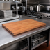 Thumbnail image #2 for John Boos Boos Block Blended Edge Grain American Cherry Kitchen Countertop, 24 x 25 x 1-1/2 Inch, Penetrating Oil Finish