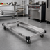 Thumbnail image #2 for Metro Made-To-Order 48 x 18 Inch Stainless Steel Truck Dolly Frame with Wraparound Bumper