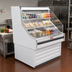 Thumbnail image #2 for Howard-McCray 35E Series 39-Inch Remote Impulse Open Merchandiser with LED Top, White Straight Case