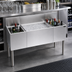 Thumbnail image #2 for Krowne Royal Series 48-Inch Underbar Combination Ice Bin with Center Ice Bin, 12-Bottle Storage, and 10-Circuit Cold Plate