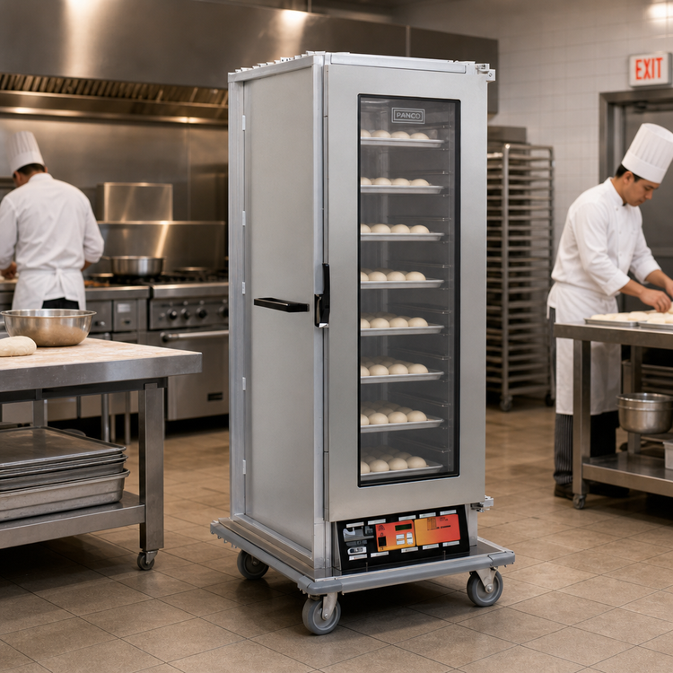 Product image #2 for Panco HPFNSSI-RA2.25 Full-Size Insulated Transport Heated/Proofing Cabinet with Polycarbonate Window