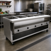 Thumbnail image #2 for Advance Tabco HDSW-5-240-BS Heavy Duty Electric Sealed Well Hot Food Table with Enclosed Base, 5 Wells, 208/240V