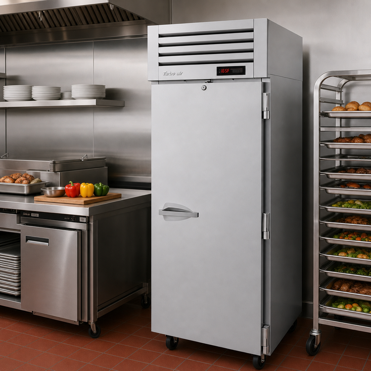 Product image #2 for Turbo Air PRO Series 25 Cu. Ft. 1-Section Reach-In Heated Holding Cabinet, Standard Depth, Full-Length Solid Door