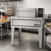 Thumbnail image #2 for Garland G56PT Air-Deck Single-Deck Gas Pizza Oven with Top-Mounted Power Module