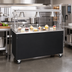 Thumbnail image #2 for Vollrath 2-Series Affordable Portable 46-Inch Mobile Utility Station with Buffet Breath Guard and Lights