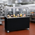 Thumbnail image #2 for Vollrath 2-Series Affordable Portable 46-Inch Mobile Utility Station with Buffet Breath Guard and Lights