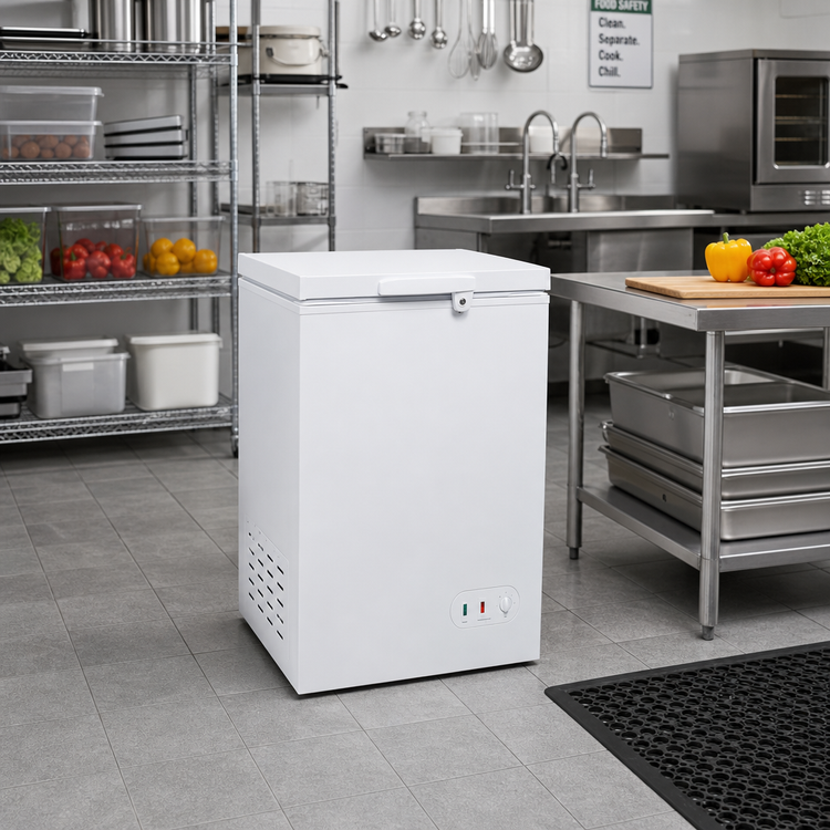 Product image #2 for Maxx Cold Select Series 5.2 Cu. Ft. Commercial Chest Freezer with Locking Lid