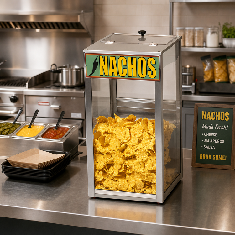 Product image #2 for Benchmark 100 Qt Top-Loading Food Warmer/Merchandiser with Interchangeable Signs