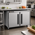 Thumbnail image #2 for Traulsen Centerline Compact 48-Inch Two-Section Undercounter Freezer with Rear-Mount Refrigeration and Solid Doors