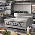 Thumbnail image #2 for Garland GF Starfire Pro 36-Inch Gas Restaurant Range Modular Top with Thermostatic Griddle