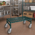 Thumbnail image #2 for Metro Super Erecta Mobile Wire Dunnage Rack, 24 x 36 Inches, 800 lb. Capacity, Green Metroseal 3 Epoxy-Coated Finish