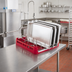 Thumbnail image #2 for Signature Full-Size Open-End Dishwasher Rack for Insulated Trays and 2-1/2-Inch Steam Table Pans